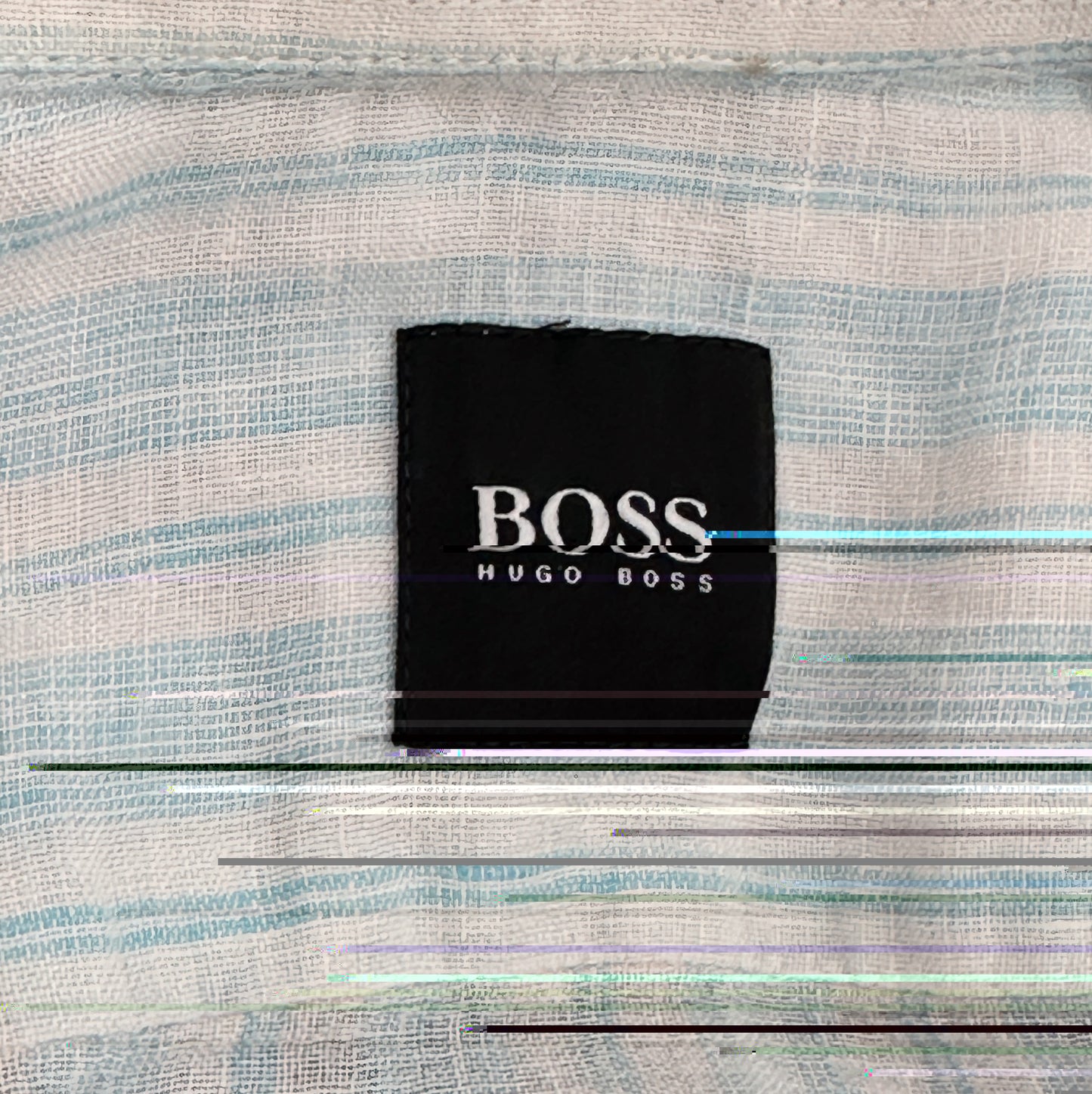 camisa HUGO BOSS 100% linho (L)