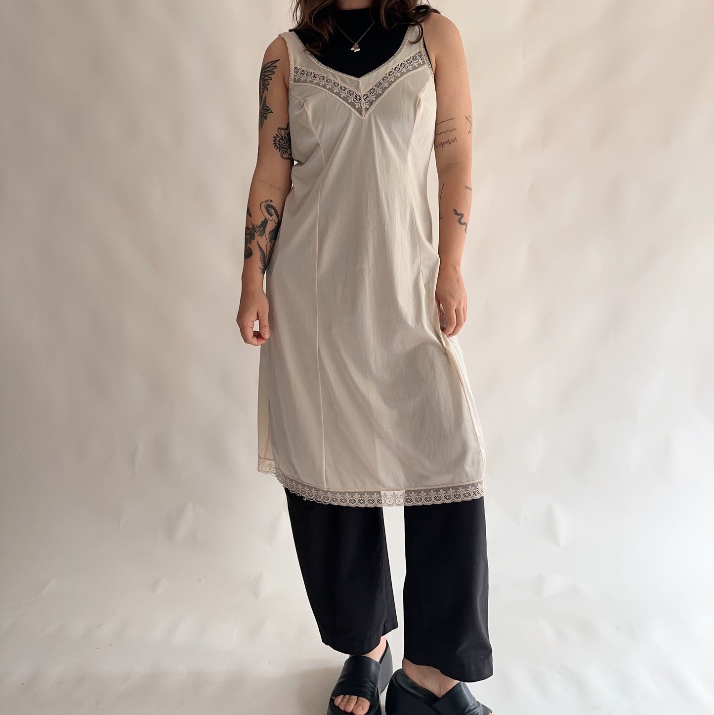 slip dress vintage (L)