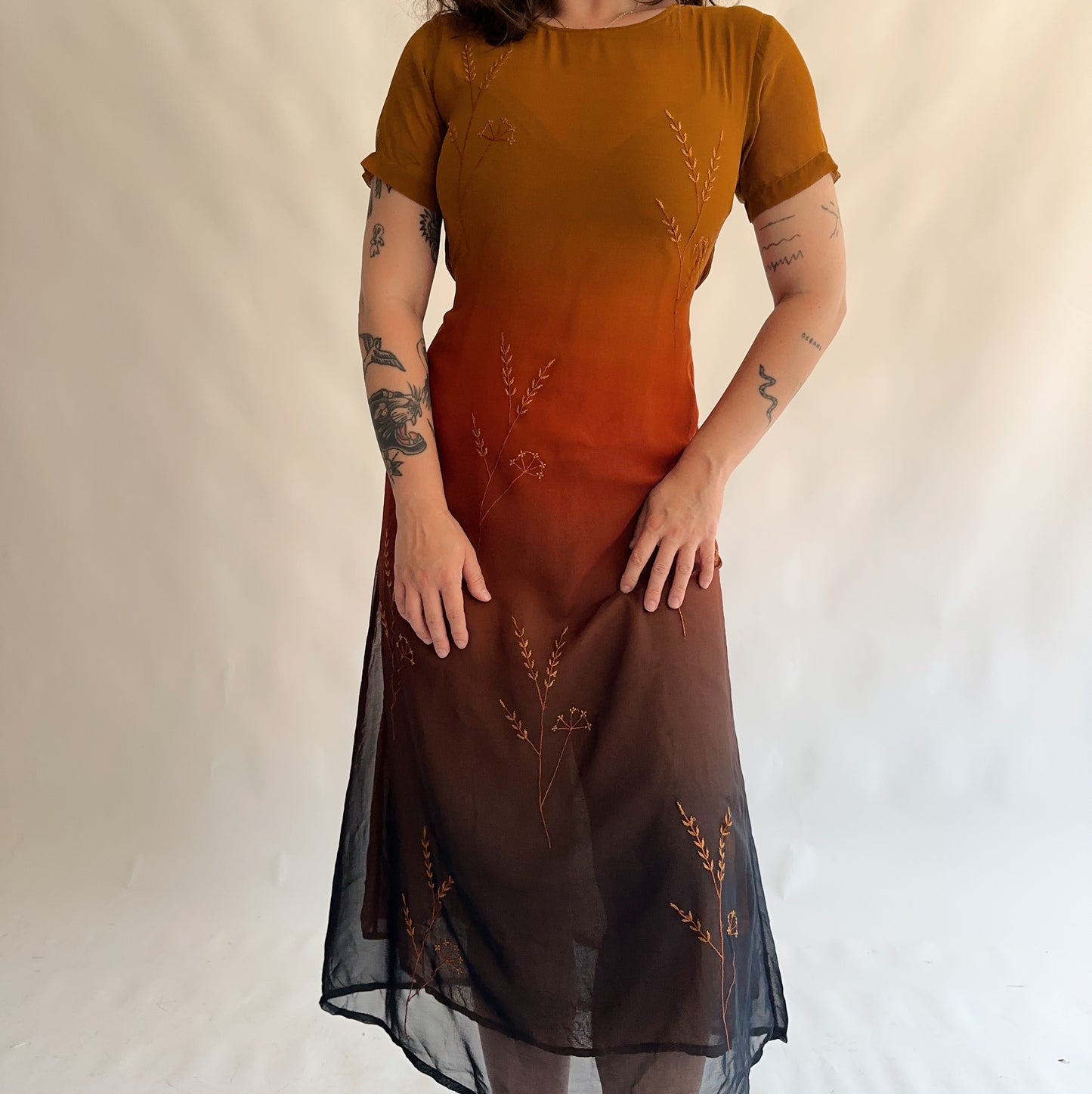 vestido vintage 90s (S-M)