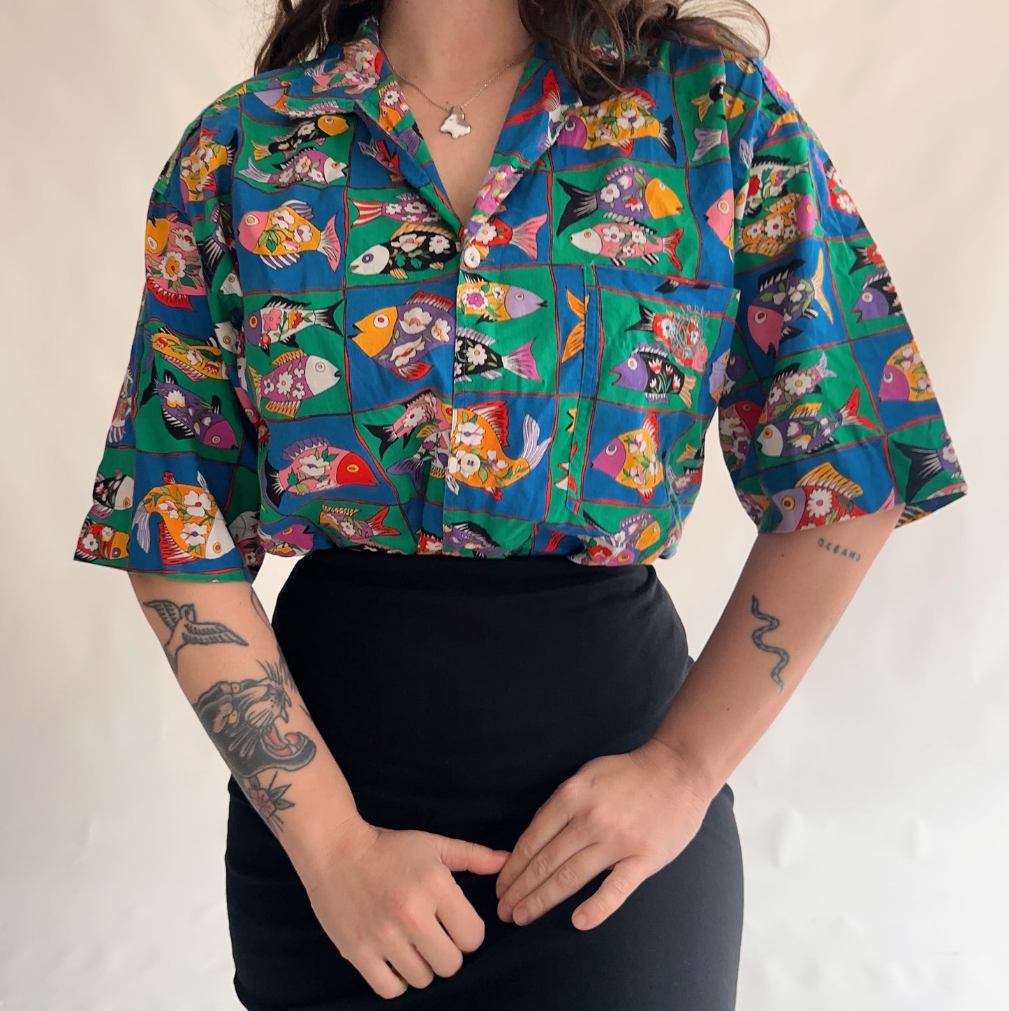 Camisa Vintage VALENTINO (M)