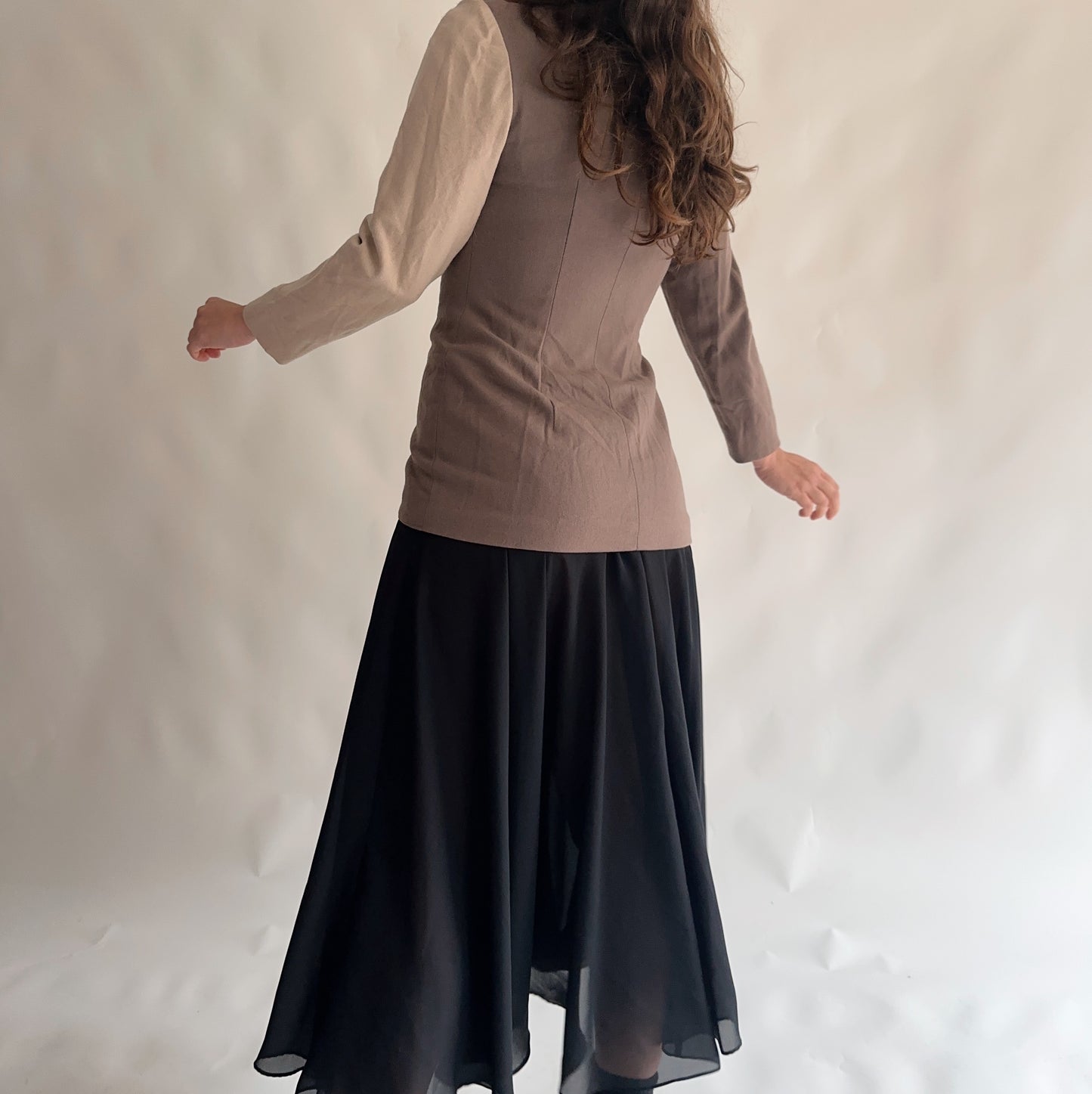 Blazer Vintage Assimétrico (M)