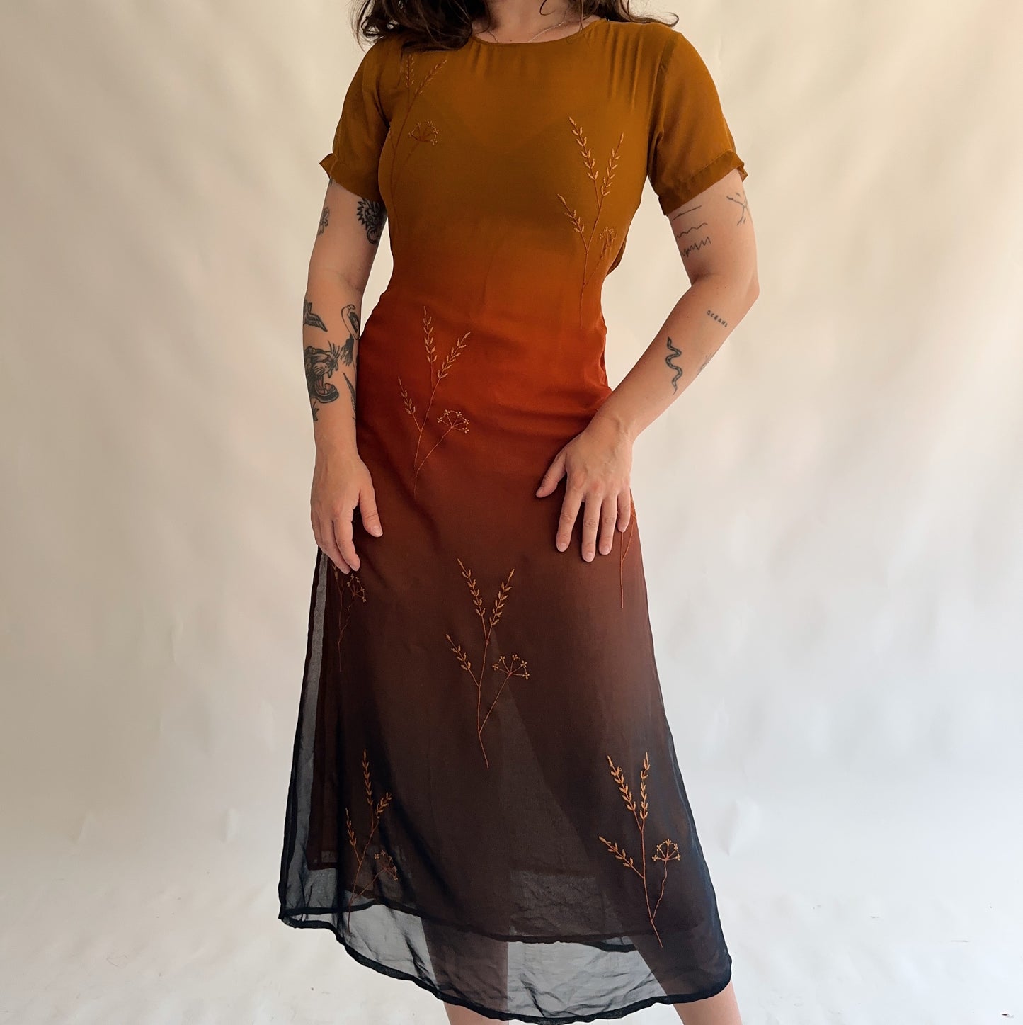 vestido vintage 90s (S-M)