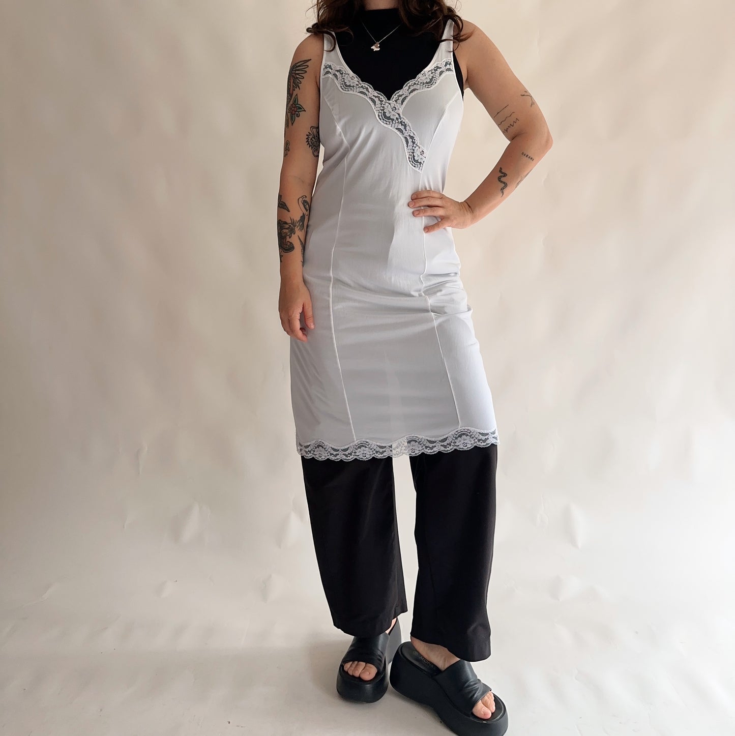vintage sip dress (M-L)