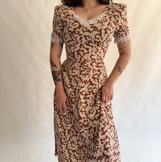 vestido vintage 90s (S-M)