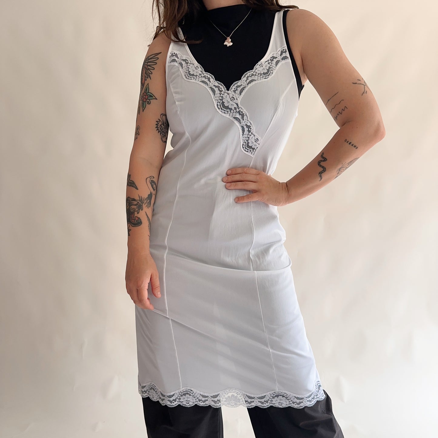 vintage sip dress (M-L)