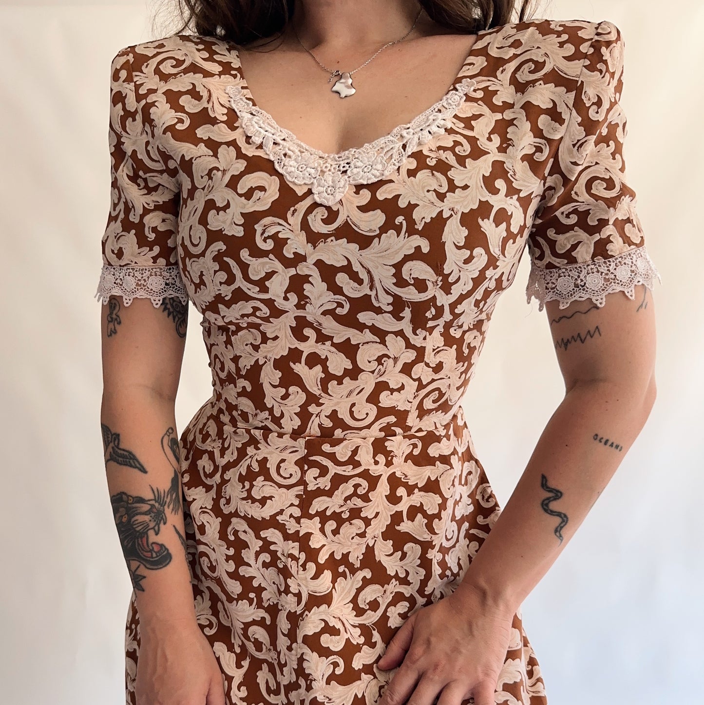 vestido vintage 90s (S-M)