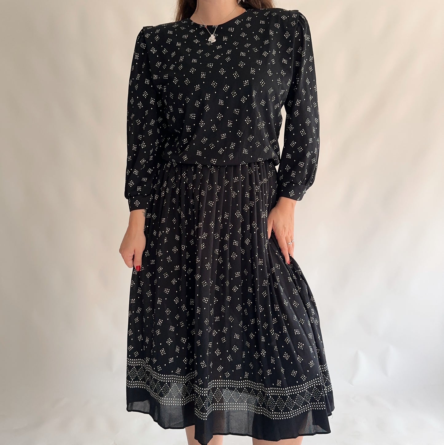 vestido Vintage 80s (M)