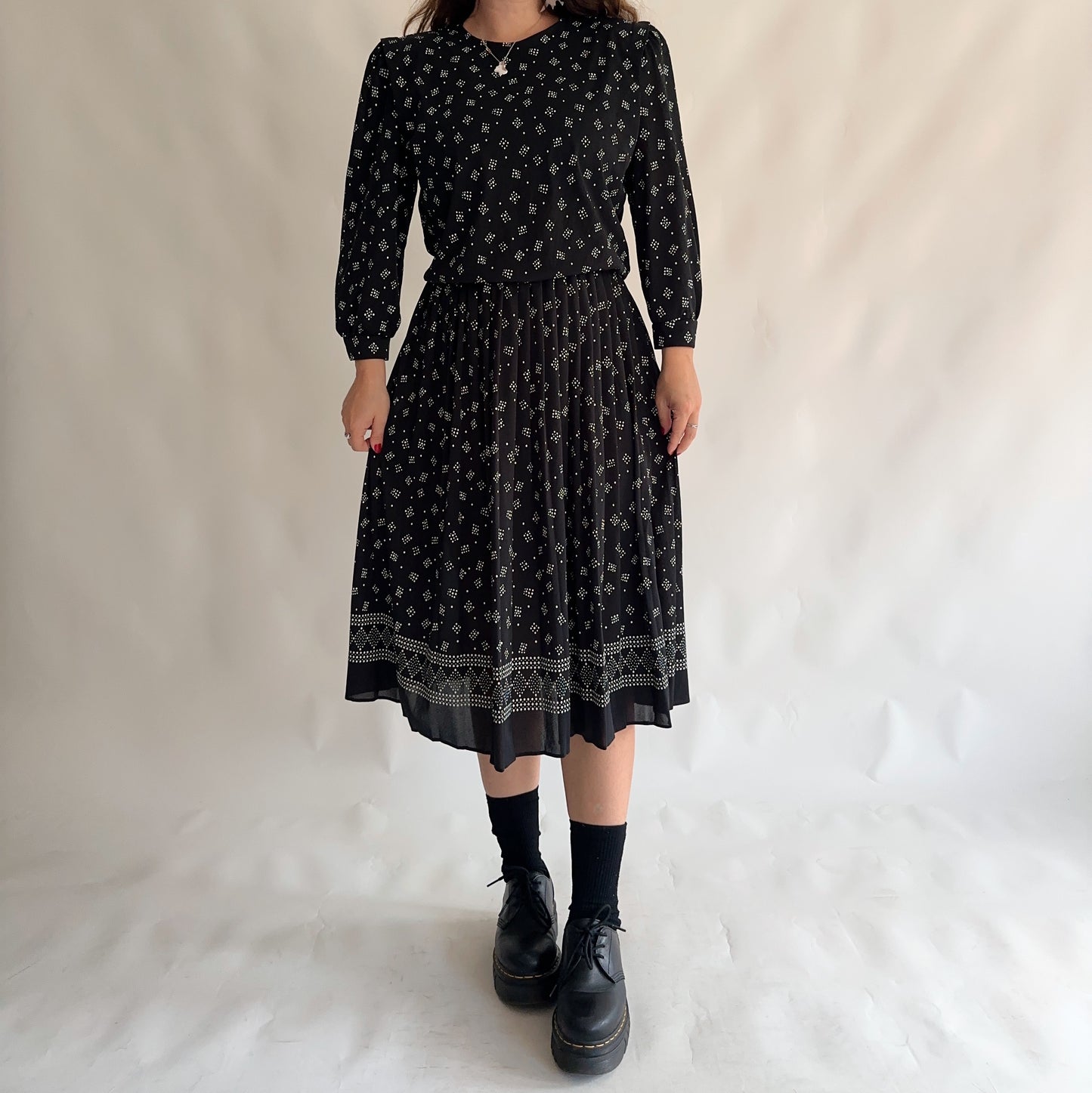 vestido Vintage 80s (M)