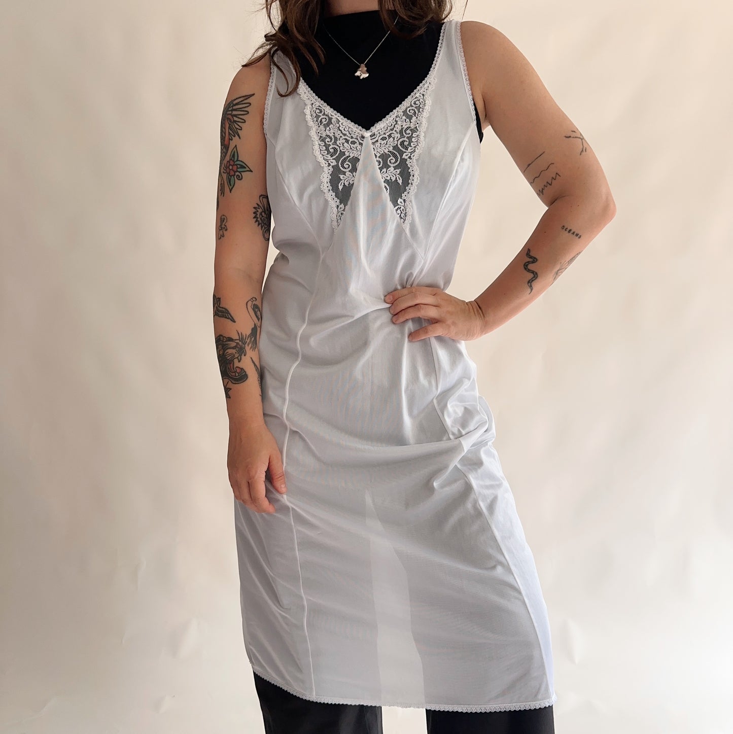 vintage slip dress (XL)