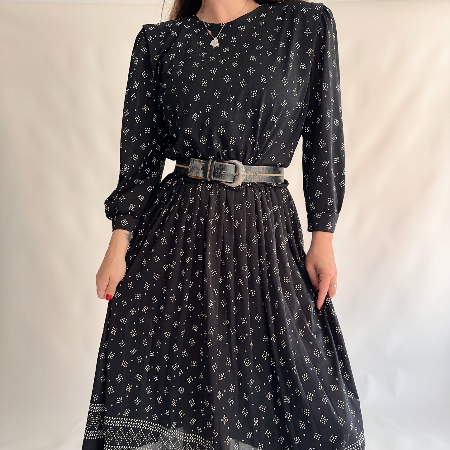 vestido Vintage 80s (M)