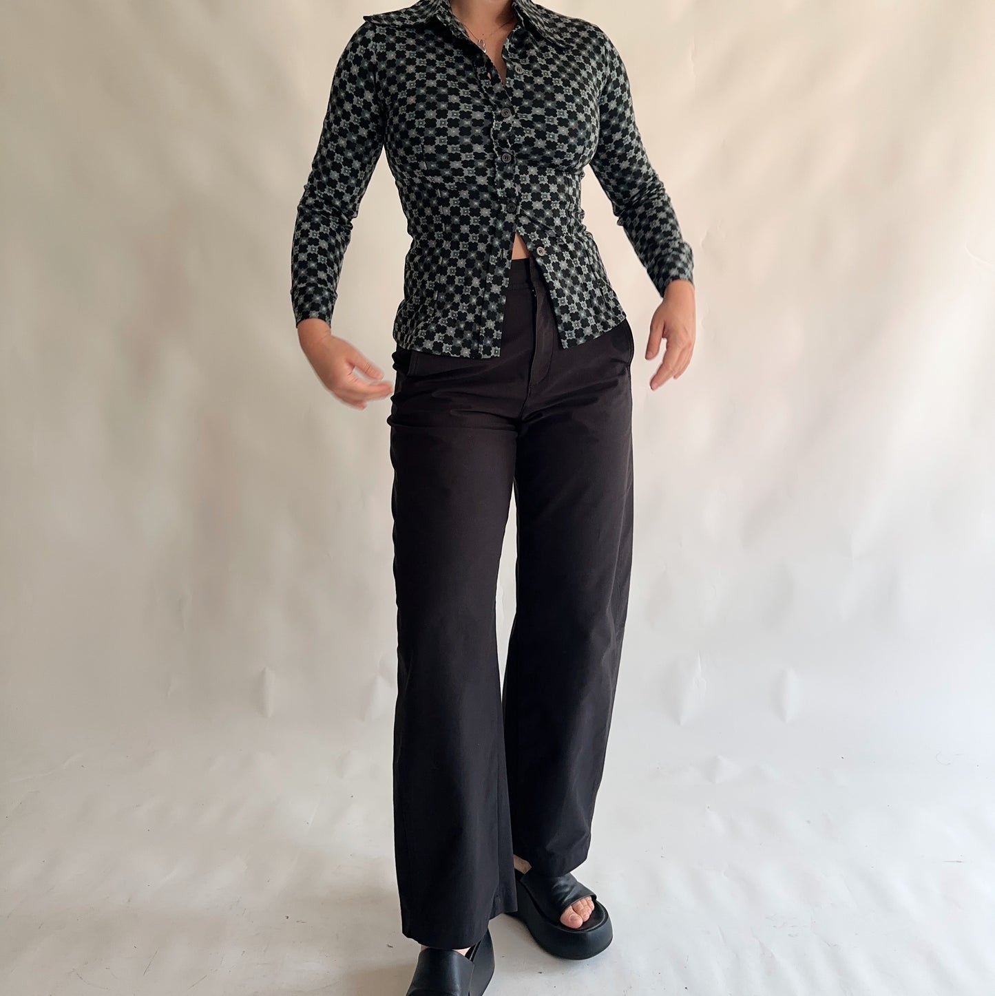 camisa vintage 70s (M)