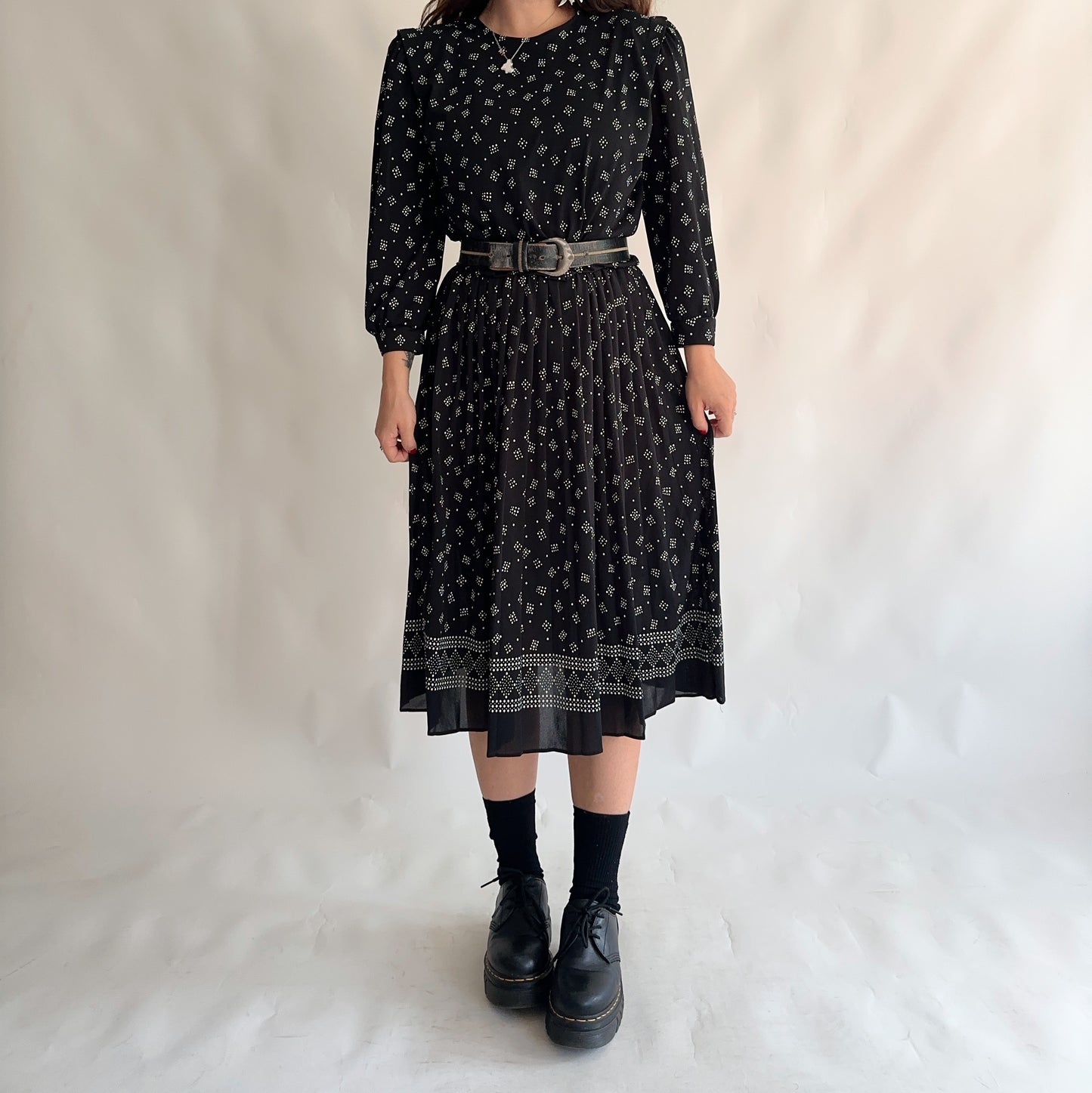 vestido Vintage 80s (M)