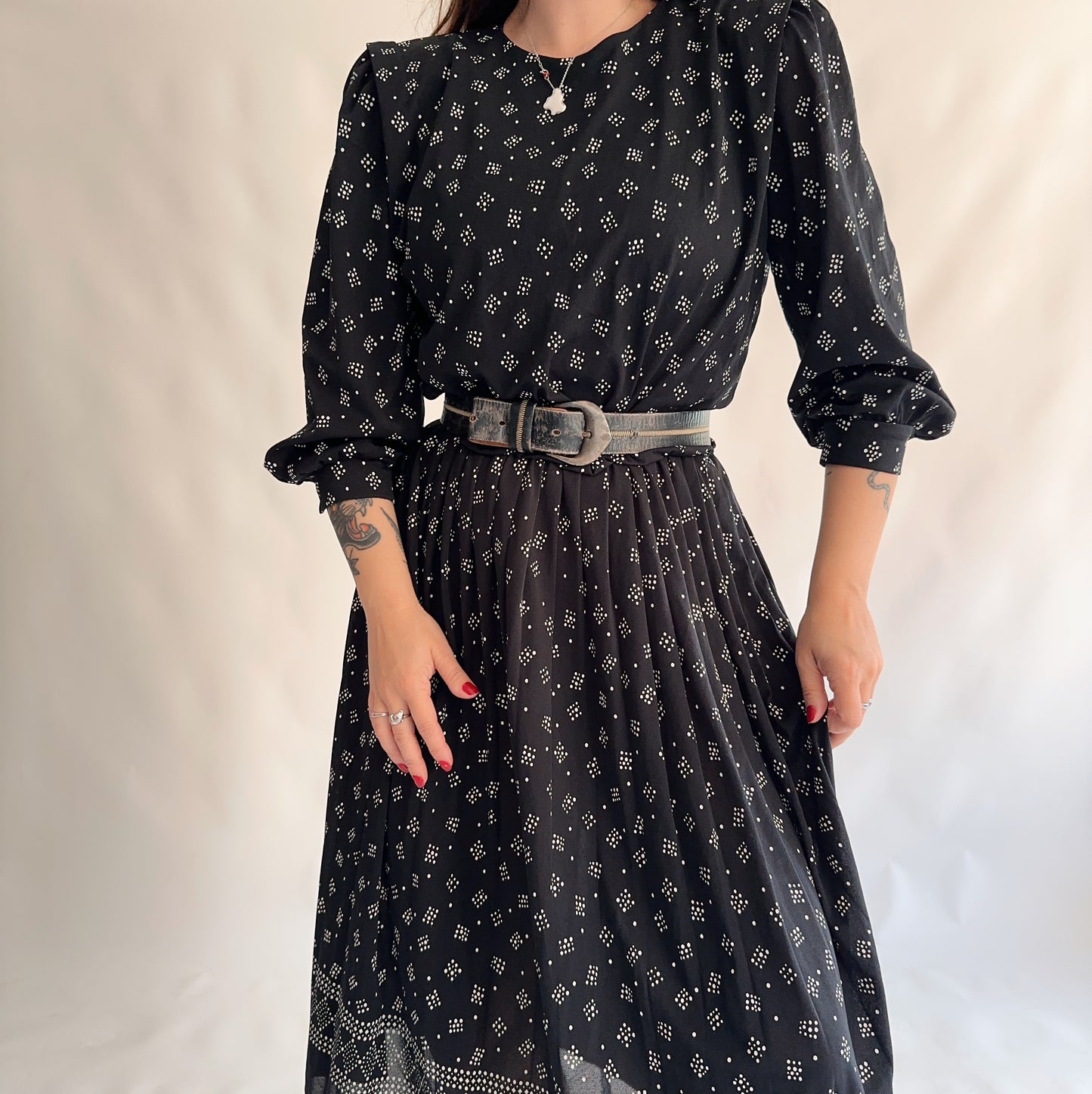 vestido Vintage 80s (M)