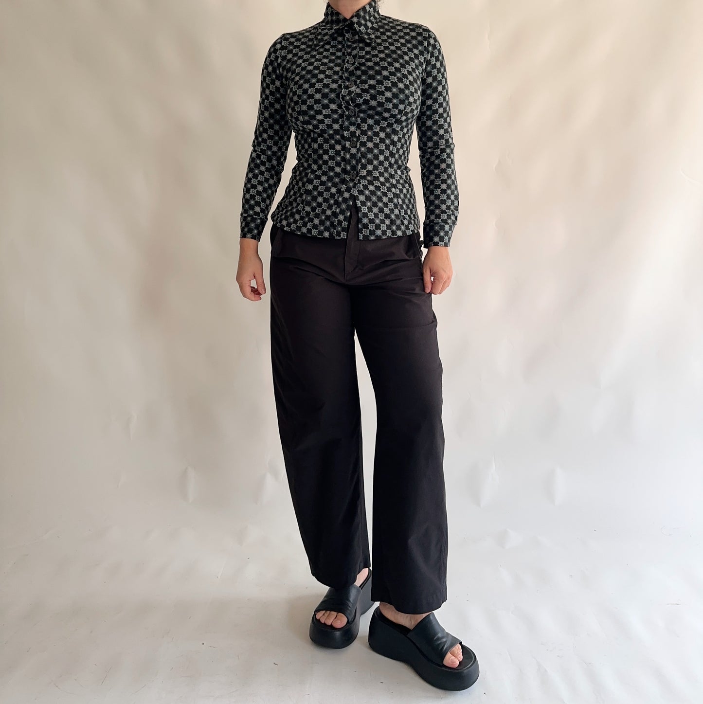 camisa vintage 70s (M)