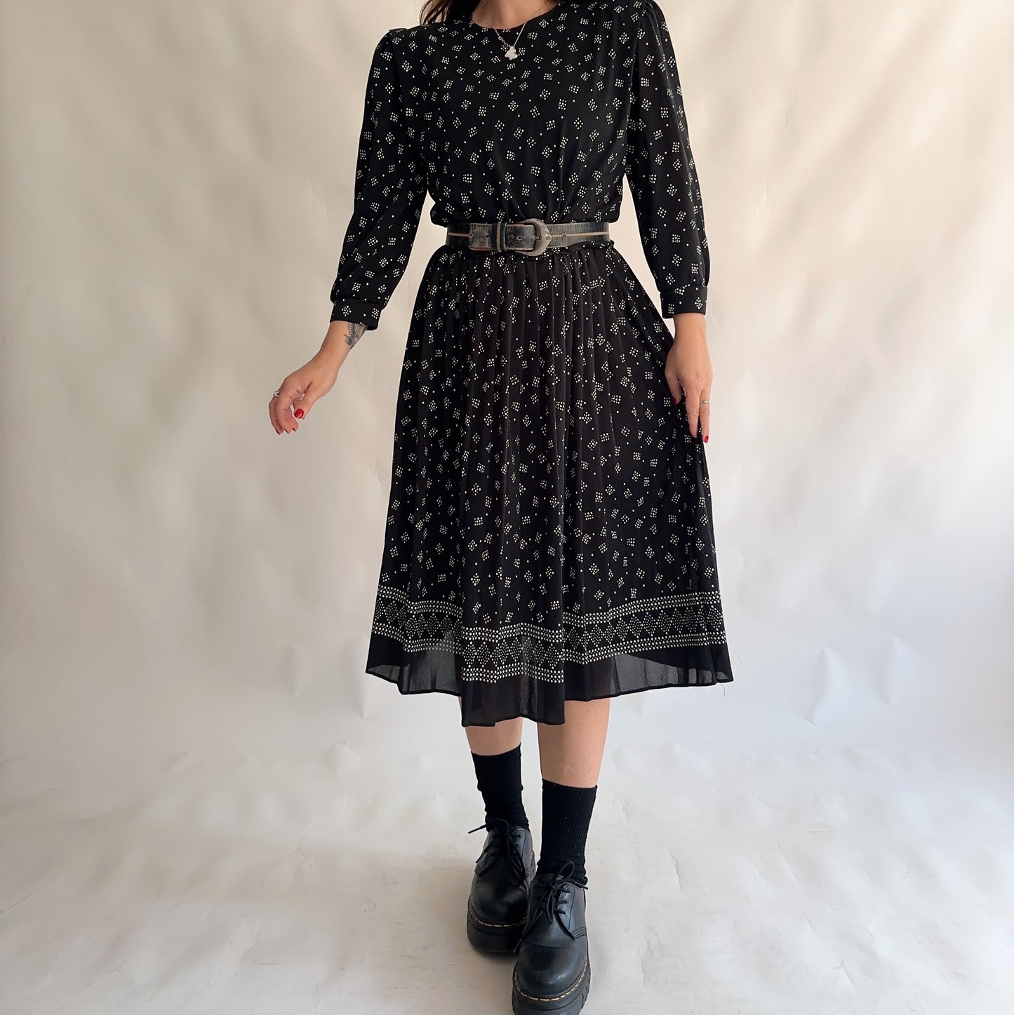 vestido Vintage 80s (M)