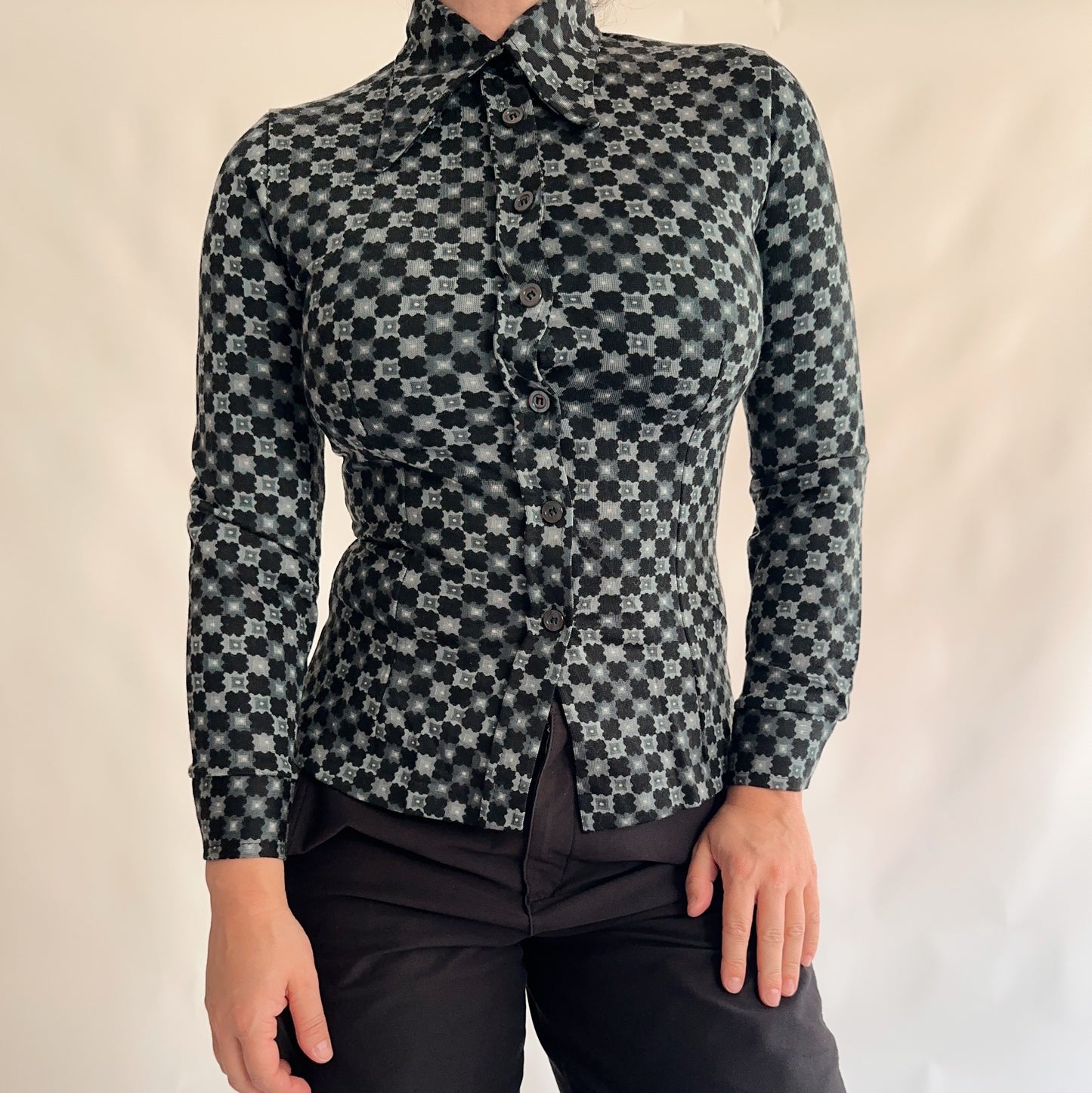 camisa vintage 70s (M)