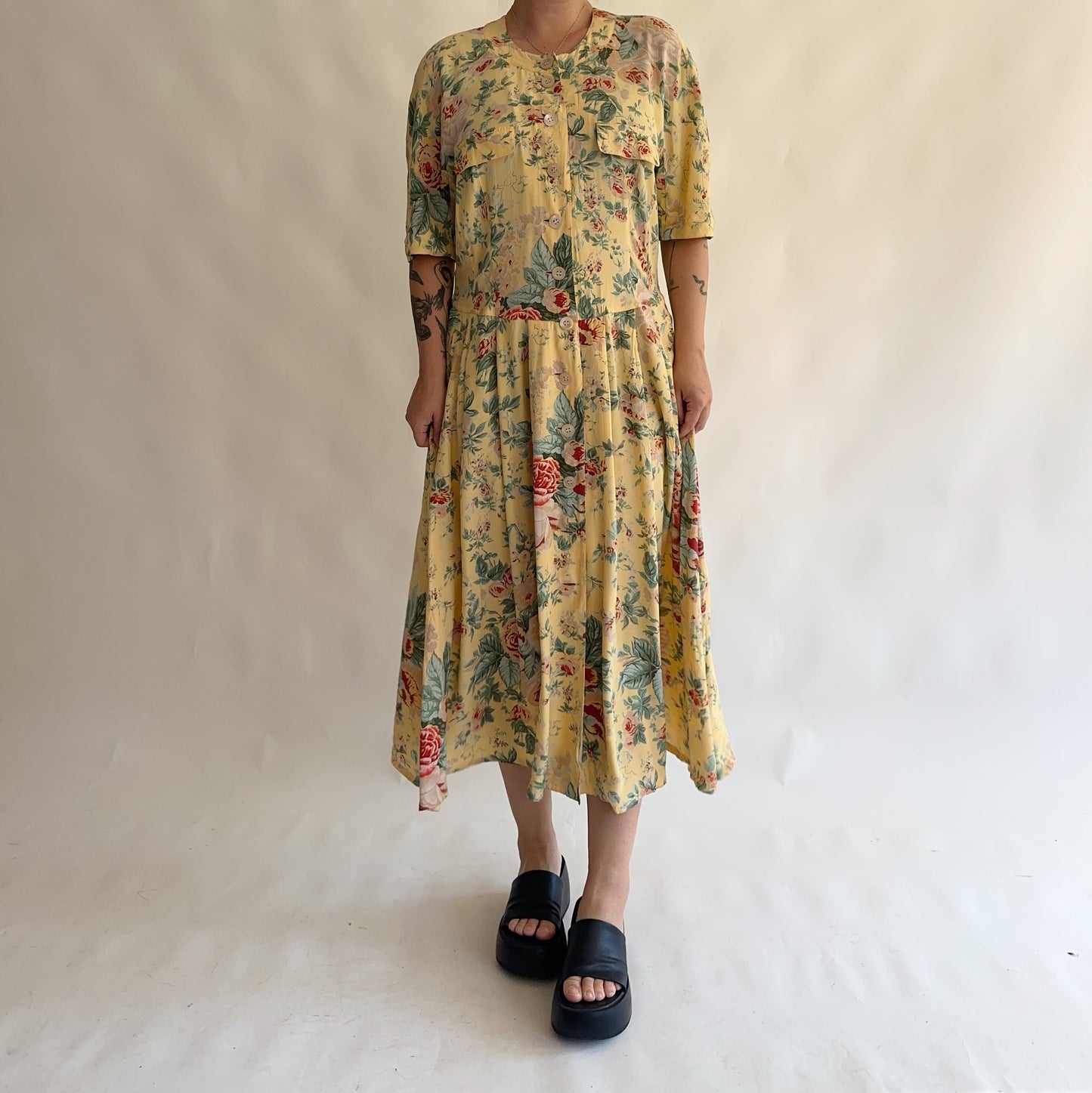 vestido vintage 90s