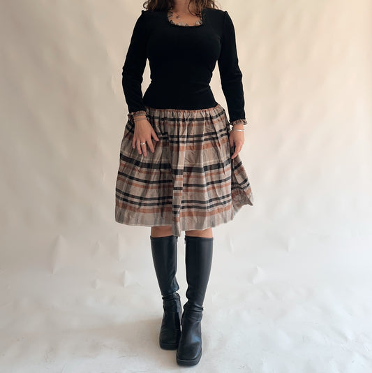 vestido vintage 80s (L)