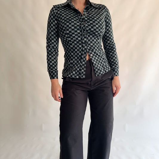 camisa vintage 70s (M)