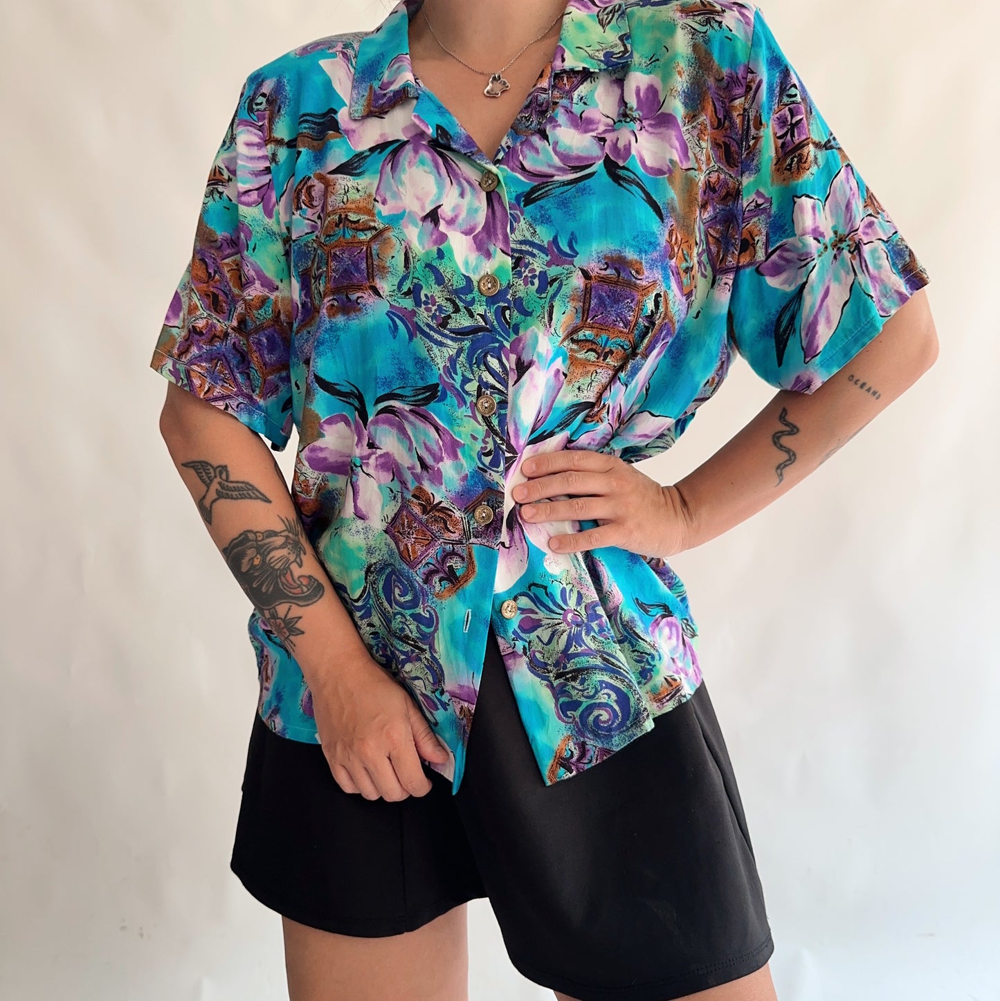 camisa vintage 90s USA (L)