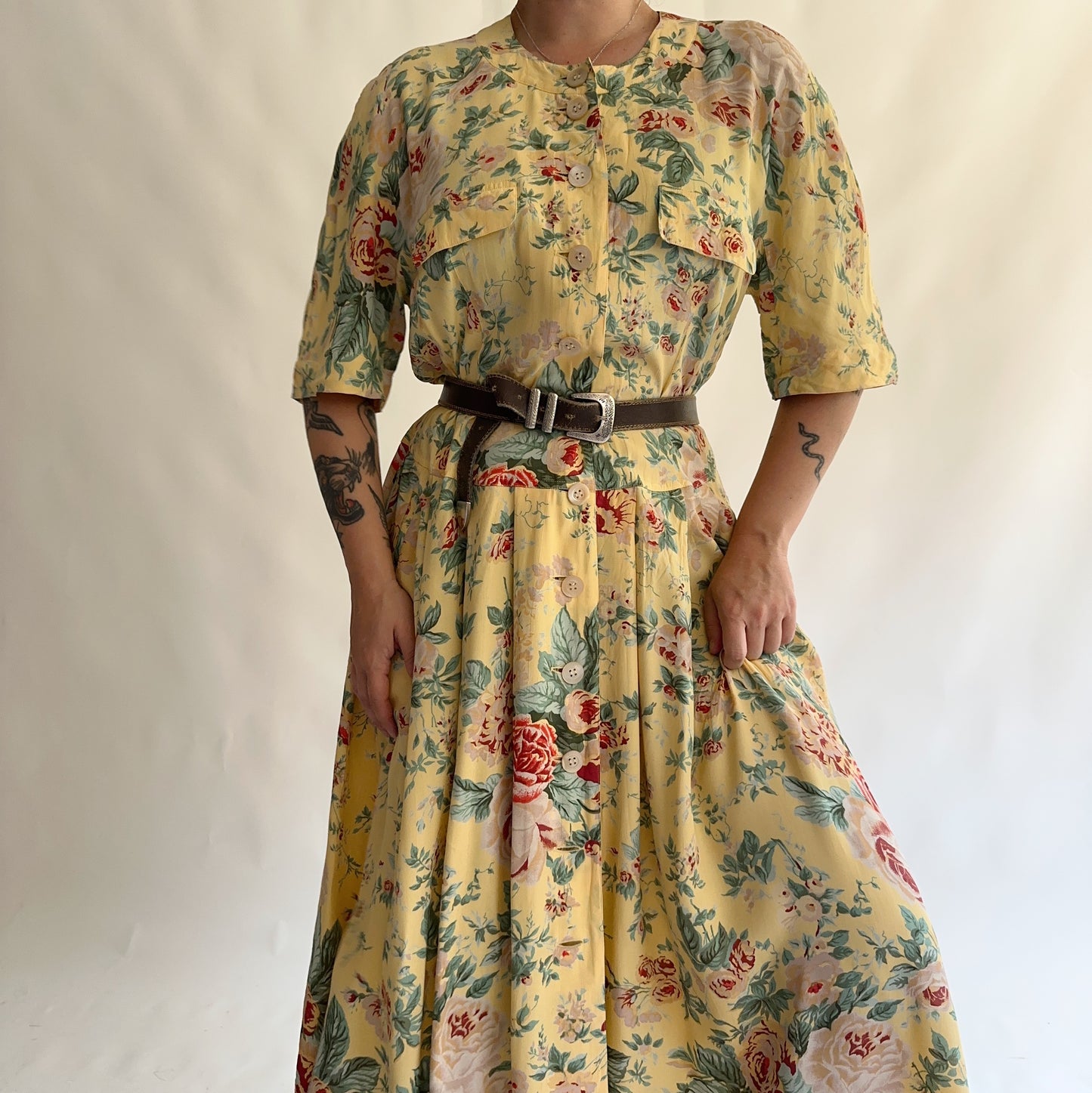 vestido vintage 90s