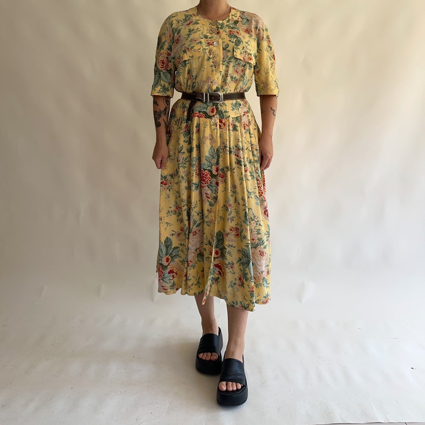 vestido vintage 90s