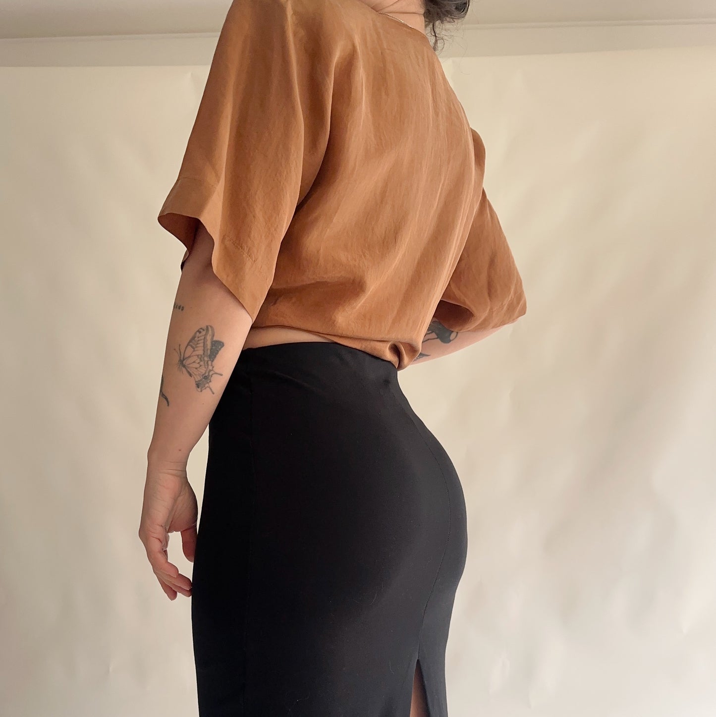 topvintage 100% seda (M)