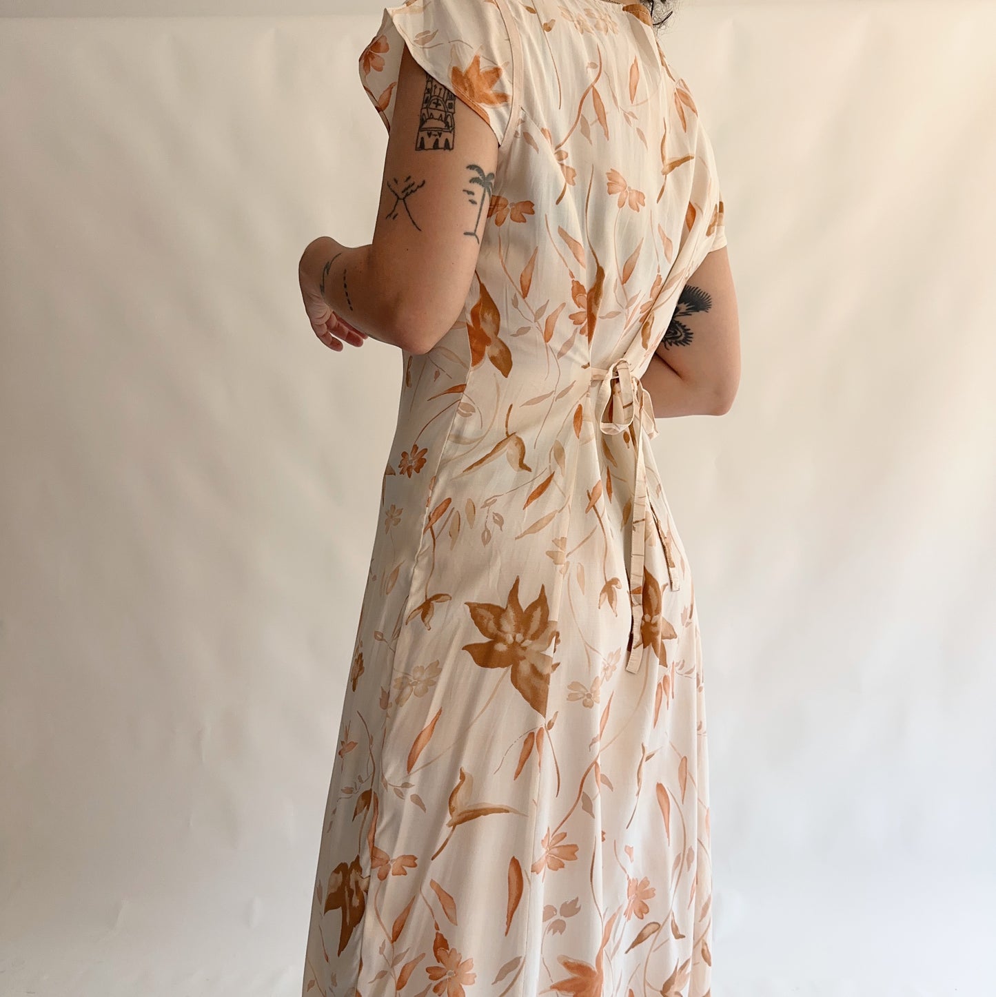 vestido vintage 90s (L)
