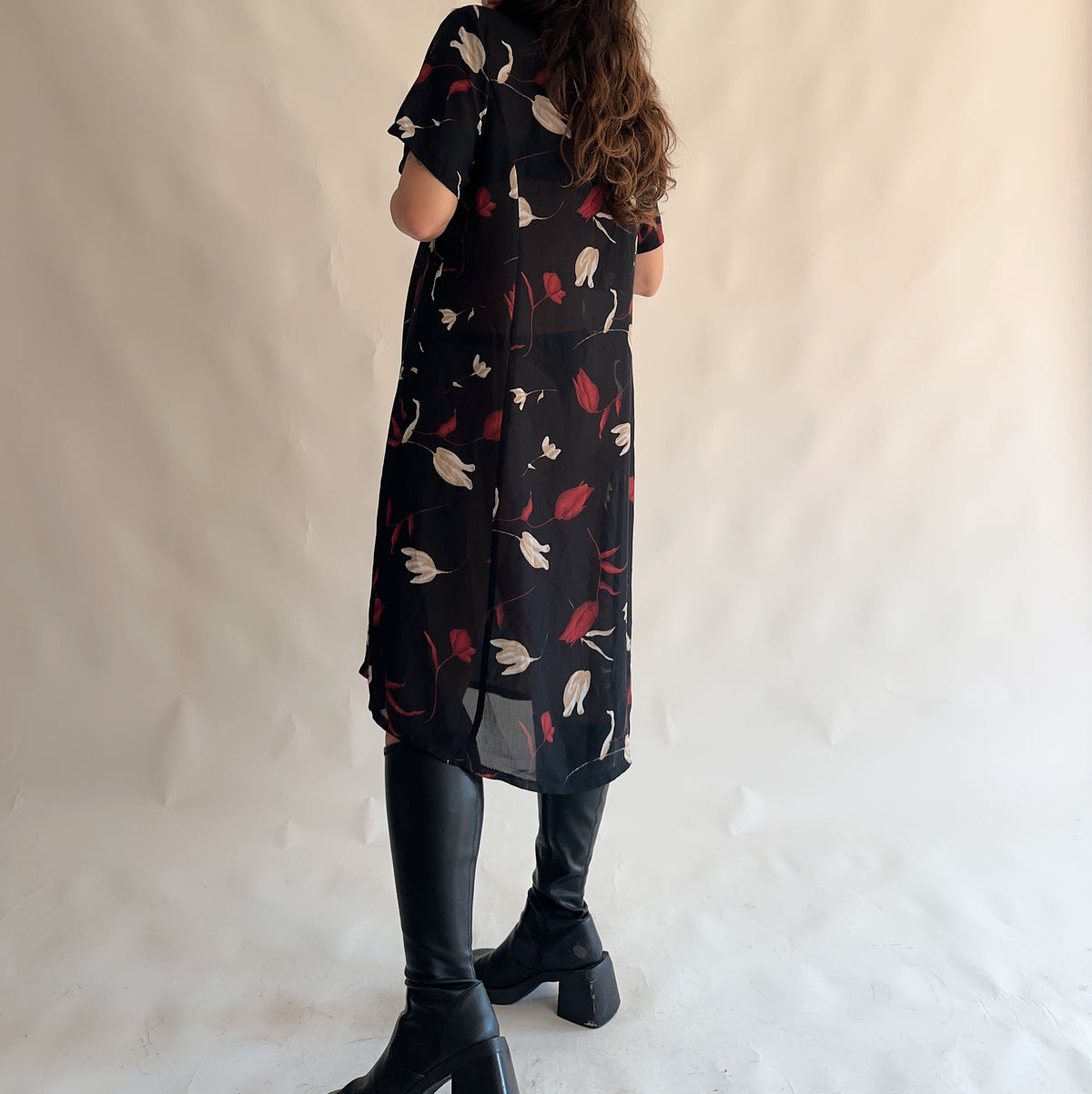 vestido vintage 90s (XL)
