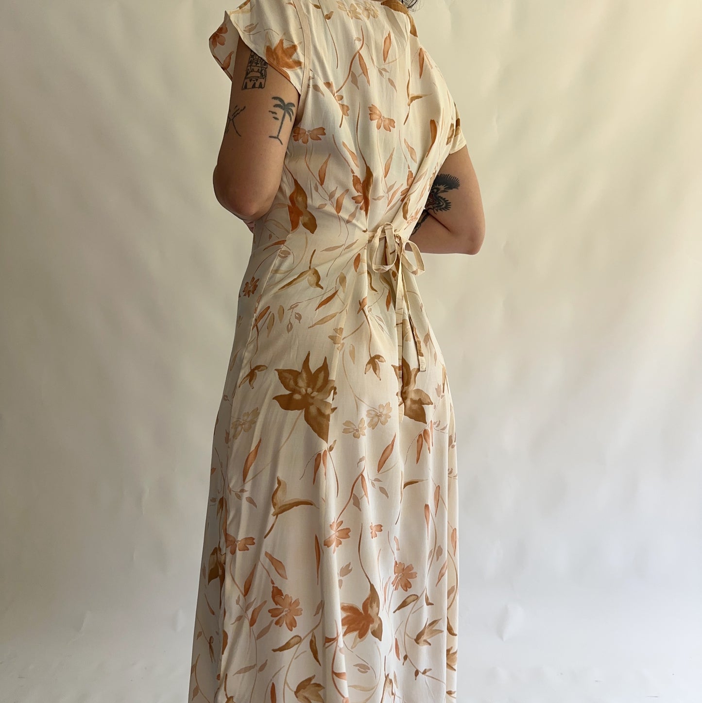 vestido vintage 90s (L)