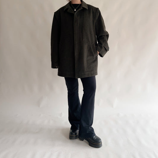 Vintage Wool Coat (XL)