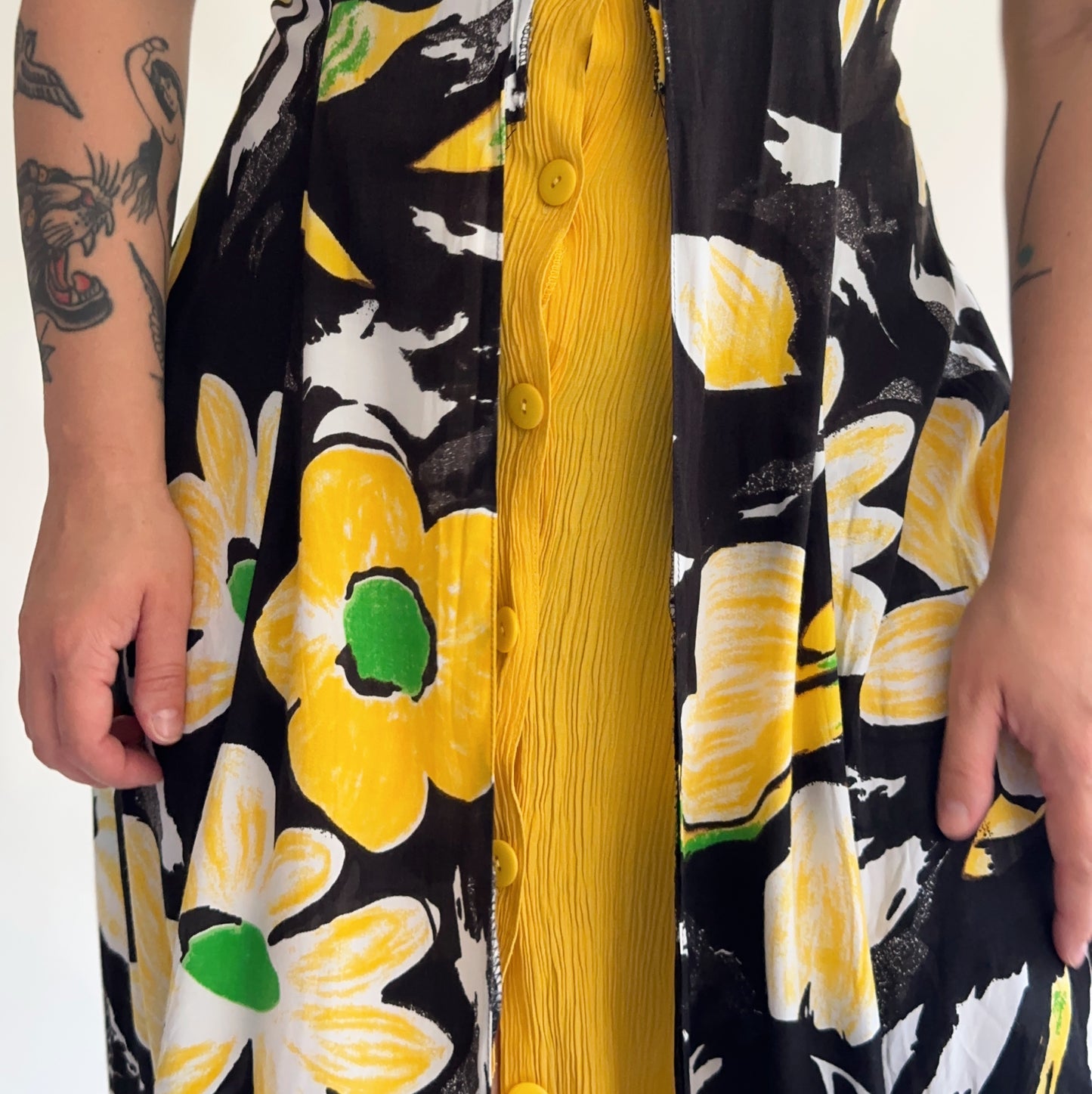 vestido vintage 90s (M-L)