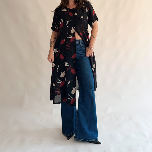 vestido vintage 90s (XL)