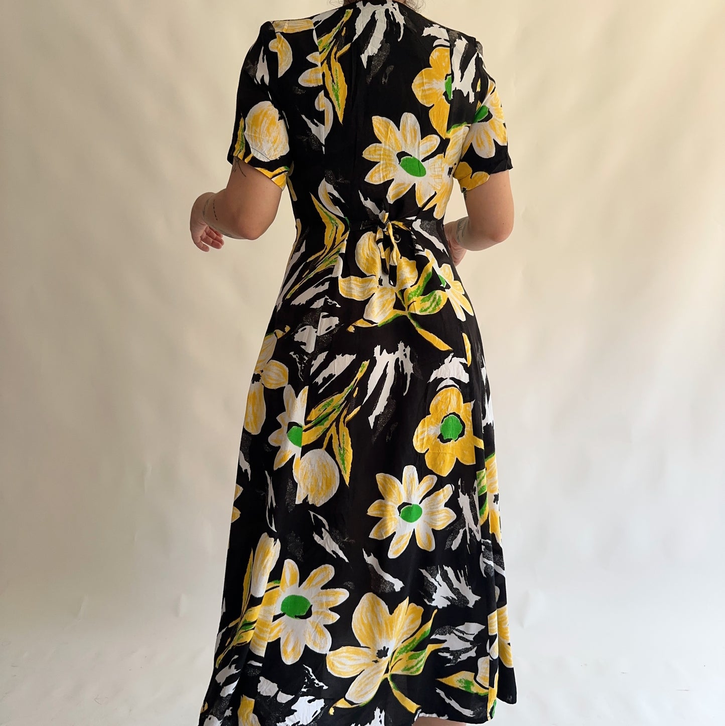 vestido vintage 90s (M-L)