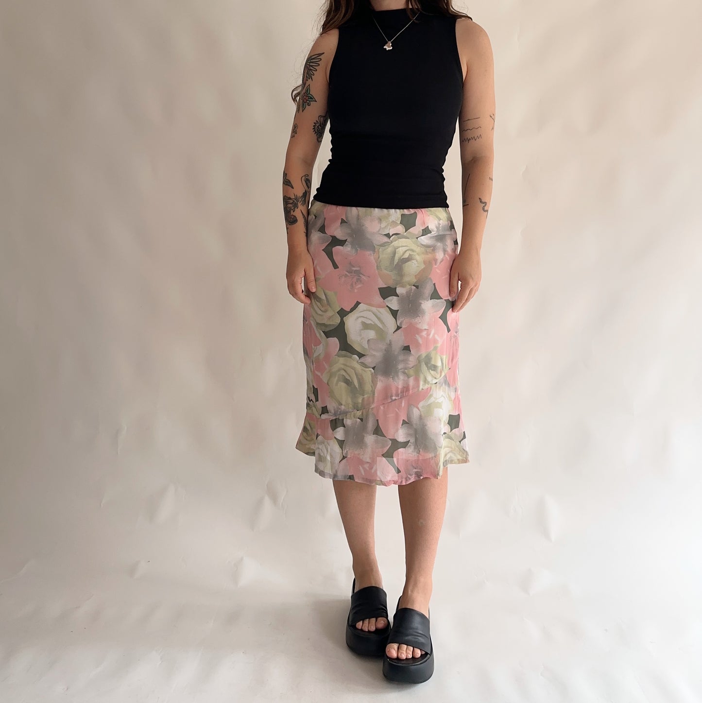 saia vintage y2k floral (M)