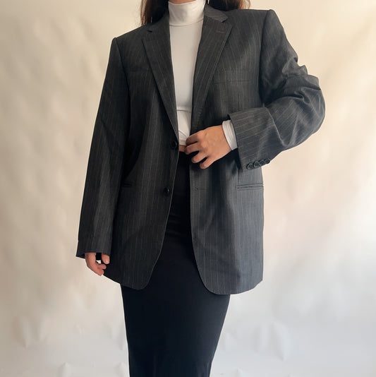 Blazer Vintage 100% lã (L)