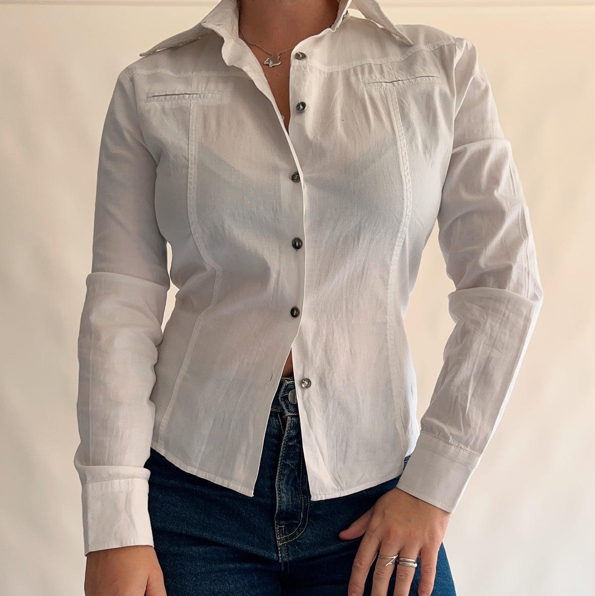 camisa vintage clássica y2k (L)
