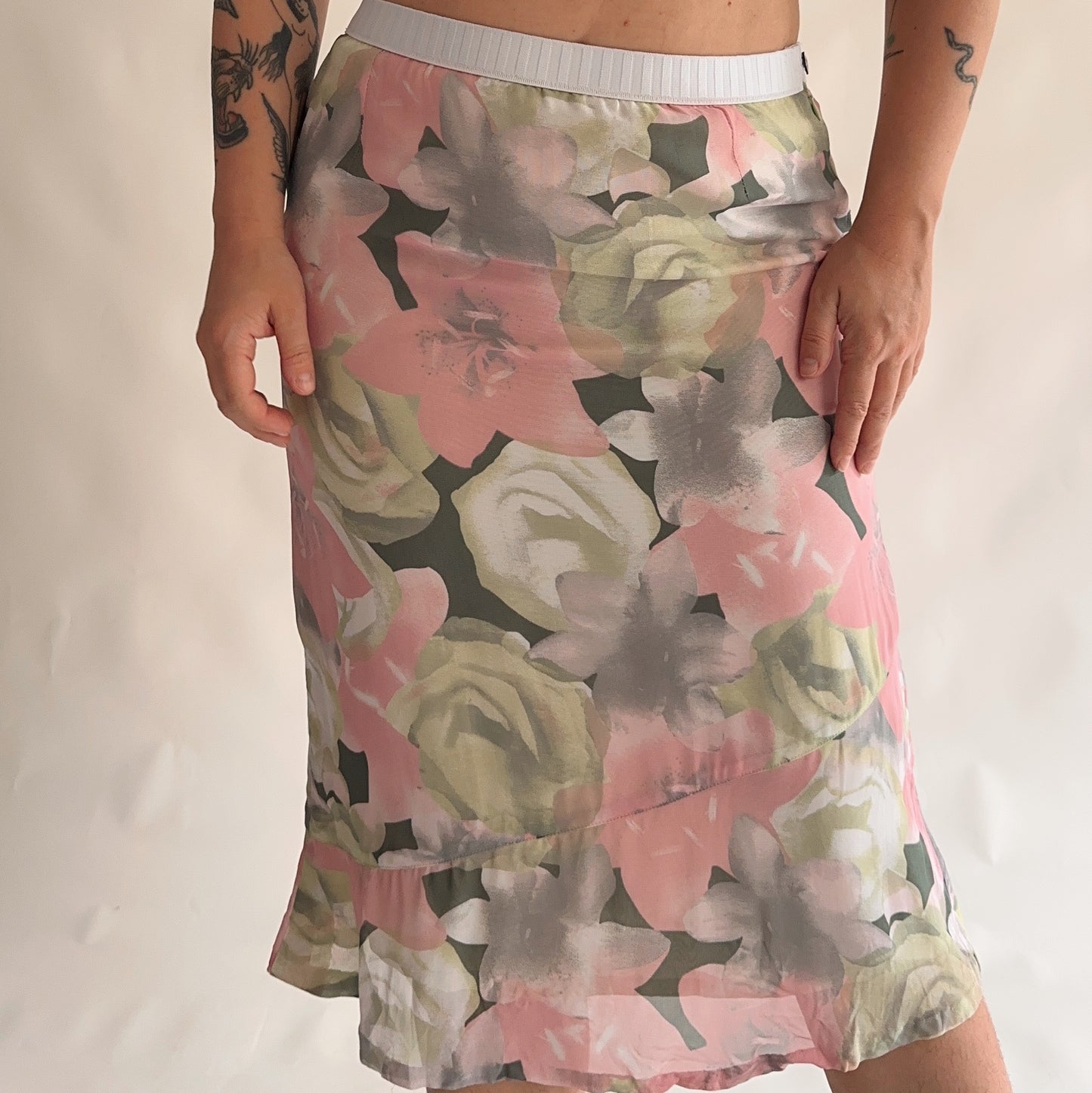 saia vintage y2k floral (M)