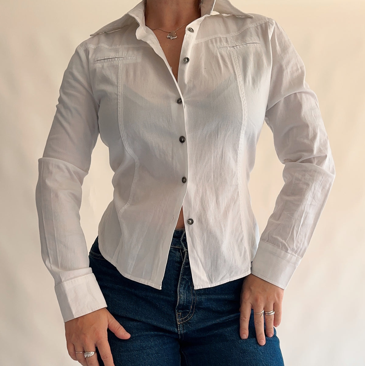 camisa vintage clássica y2k (L)
