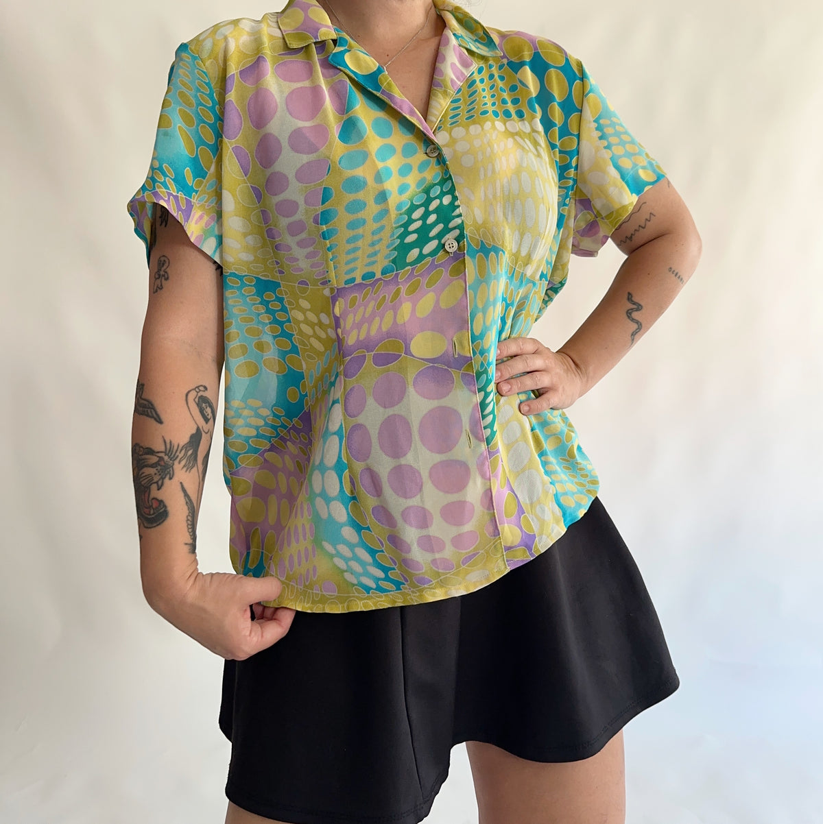 camisa vintage 90s (L)