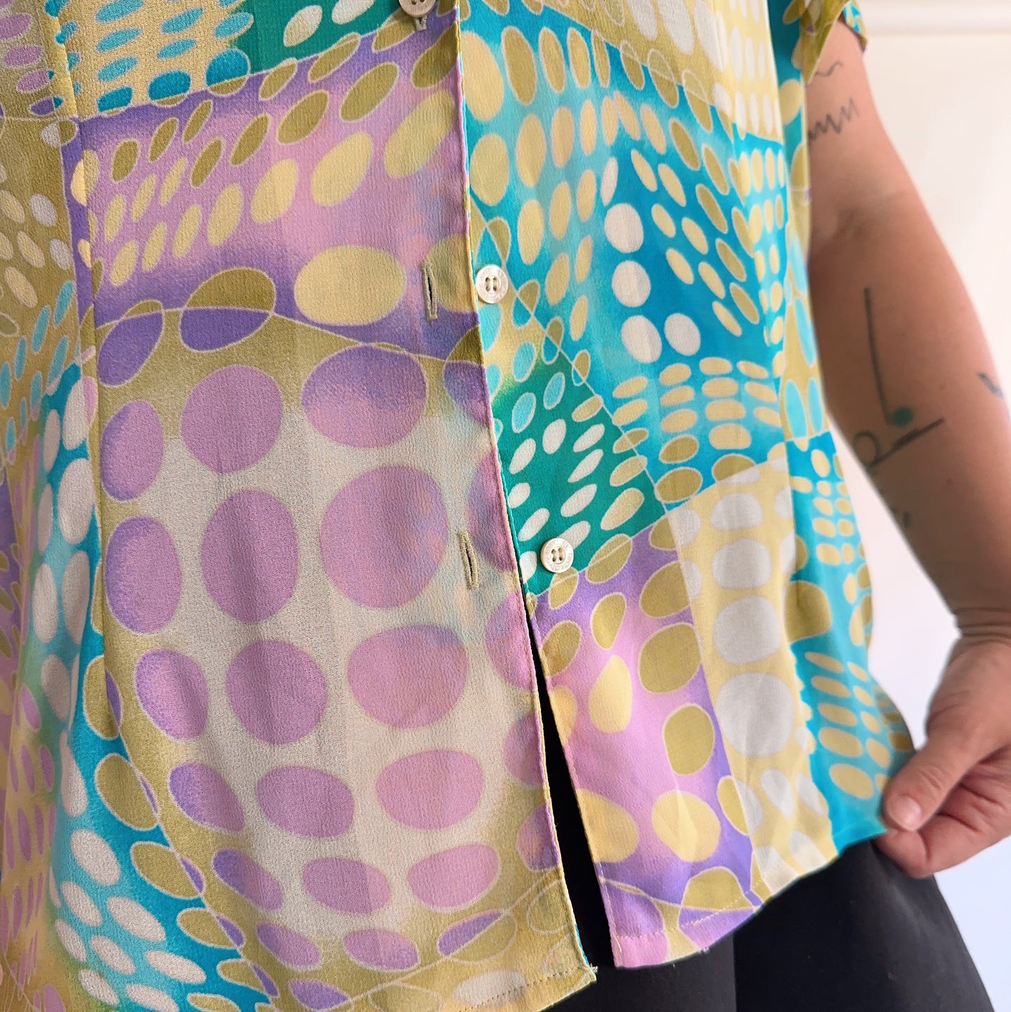 camisa vintage 90s (L)
