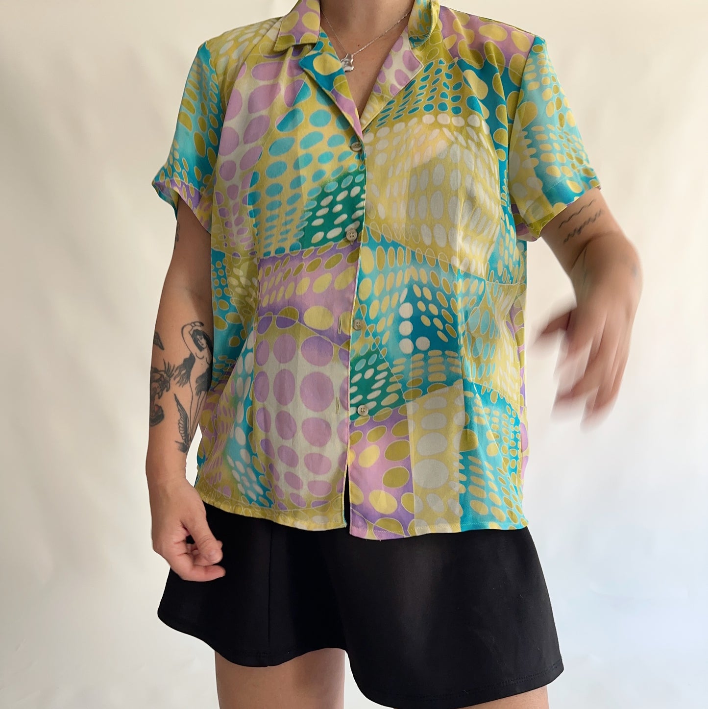 camisa vintage 90s (L)