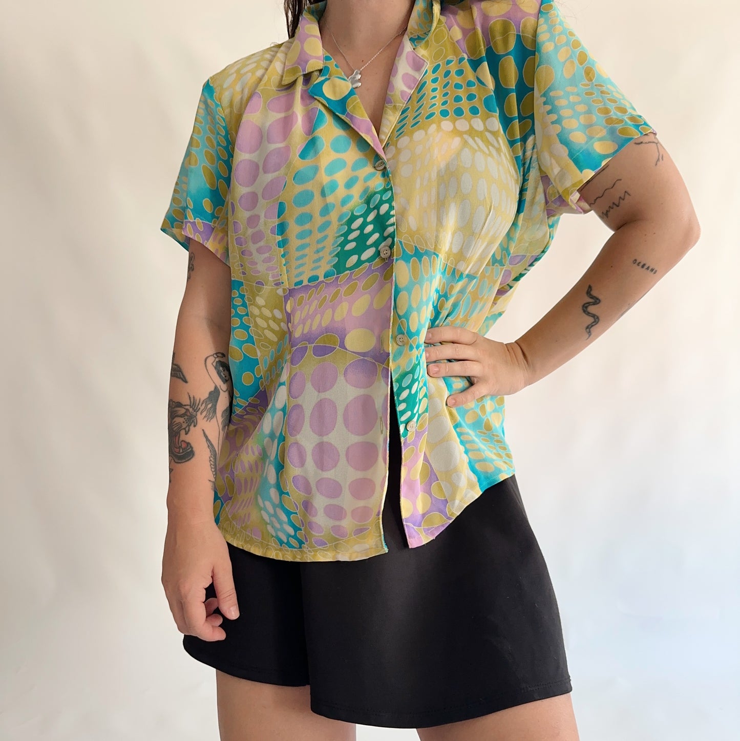camisa vintage 90s (L)
