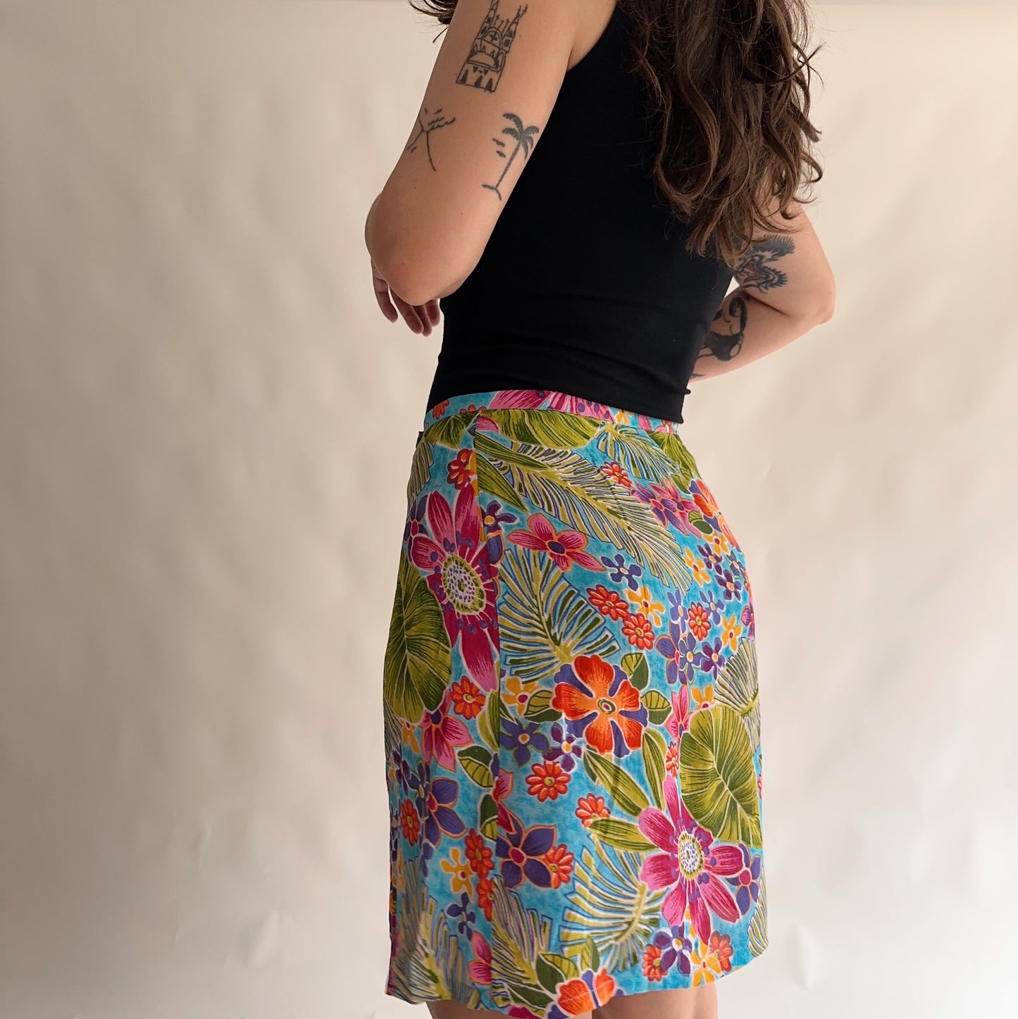 saia vintage de verão (XXL)