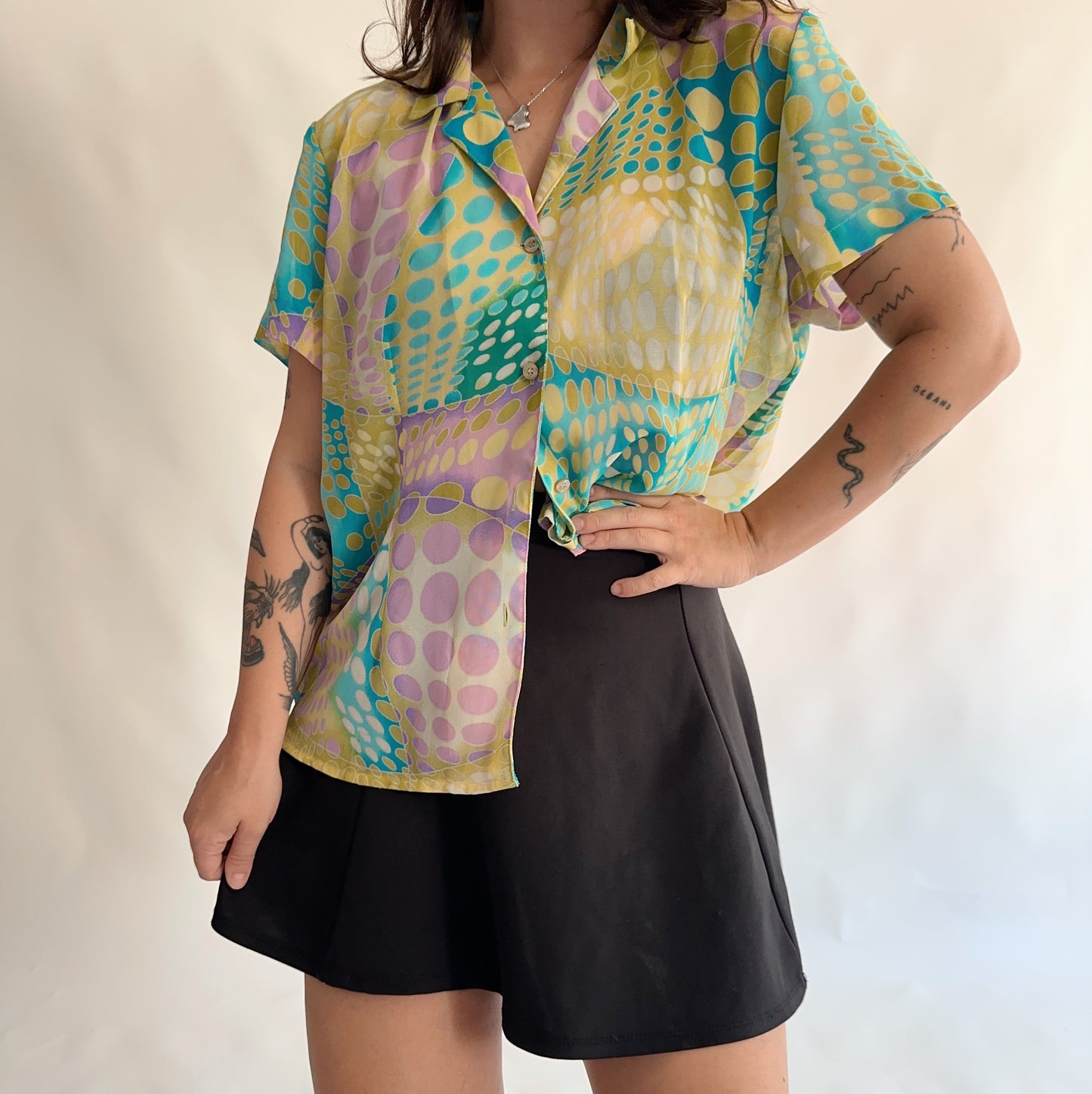 camisa vintage 90s (L)
