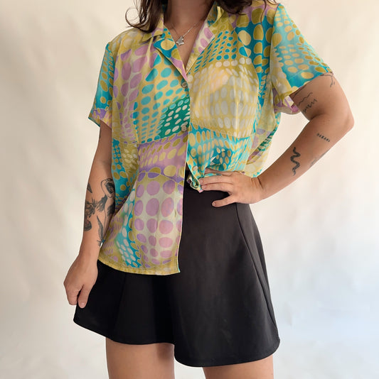 camisa vintage 90s (L)