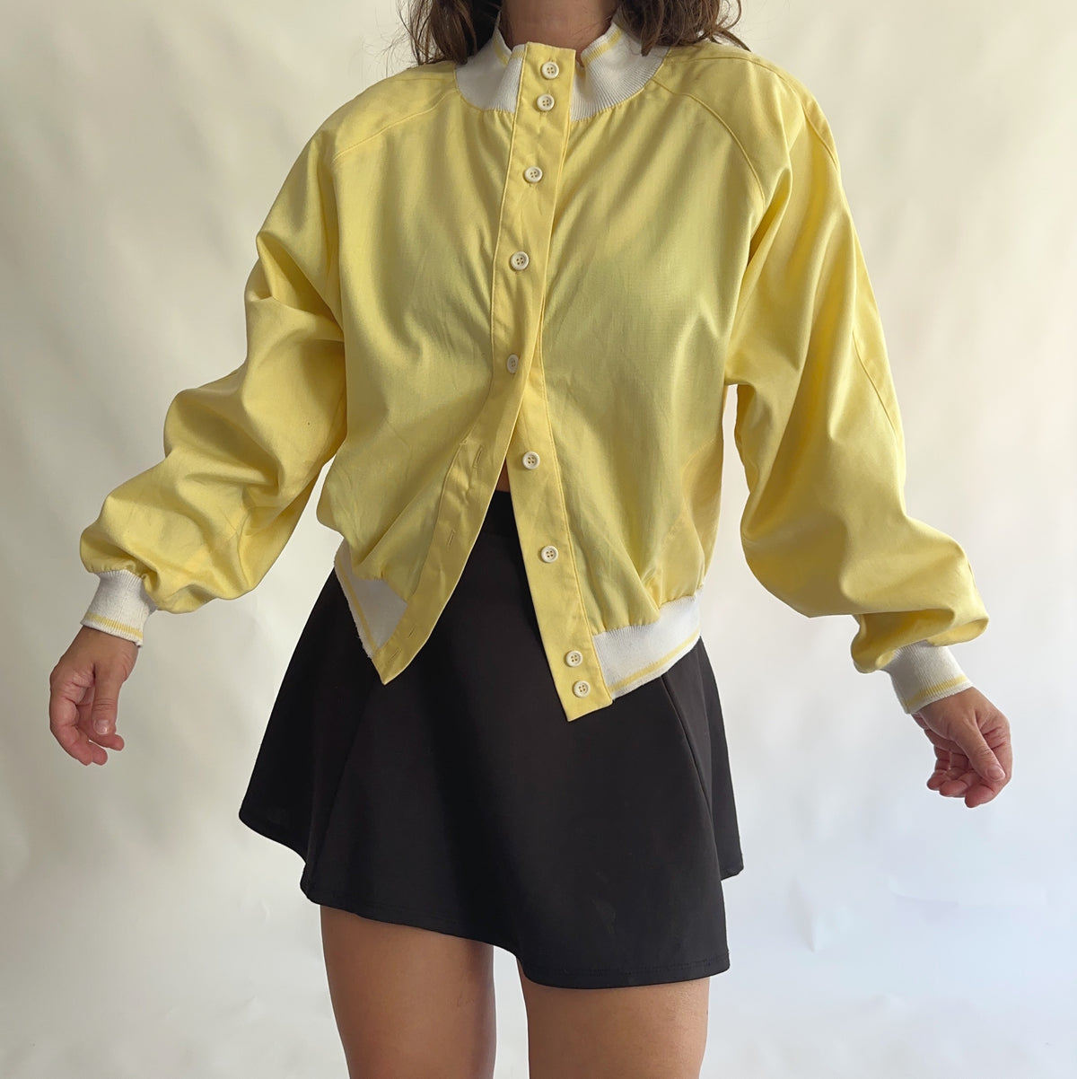 bomber vintage USA meia estação (L)