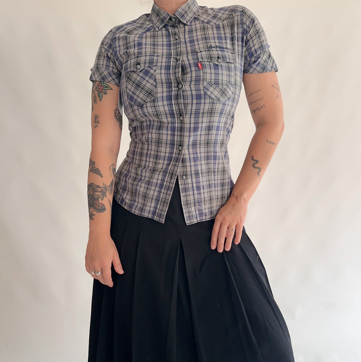 camisa vintage y2k levi's (M)