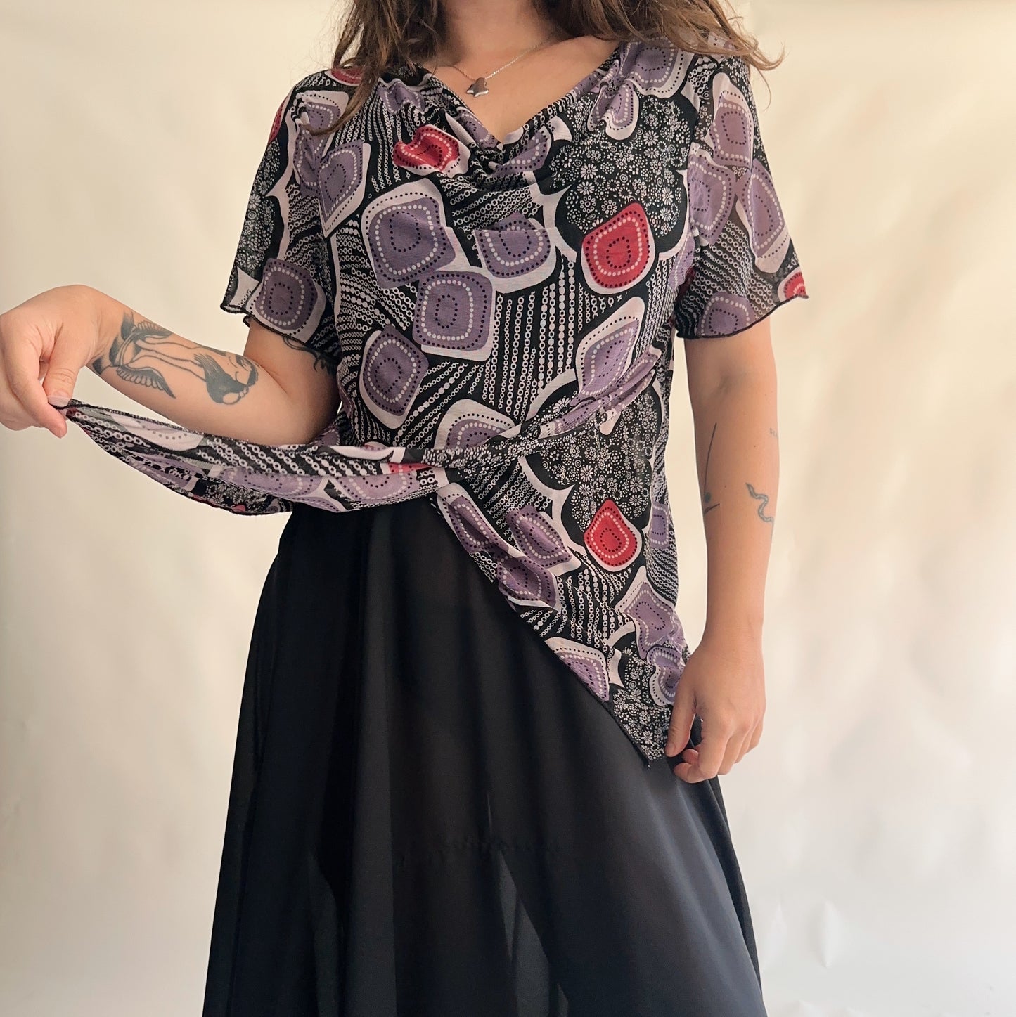 Top Vintage mesh y2k (L-XL)