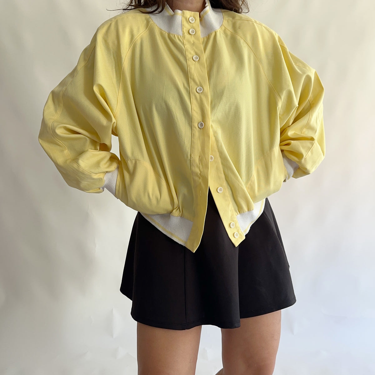 bomber vintage USA meia estação (L)